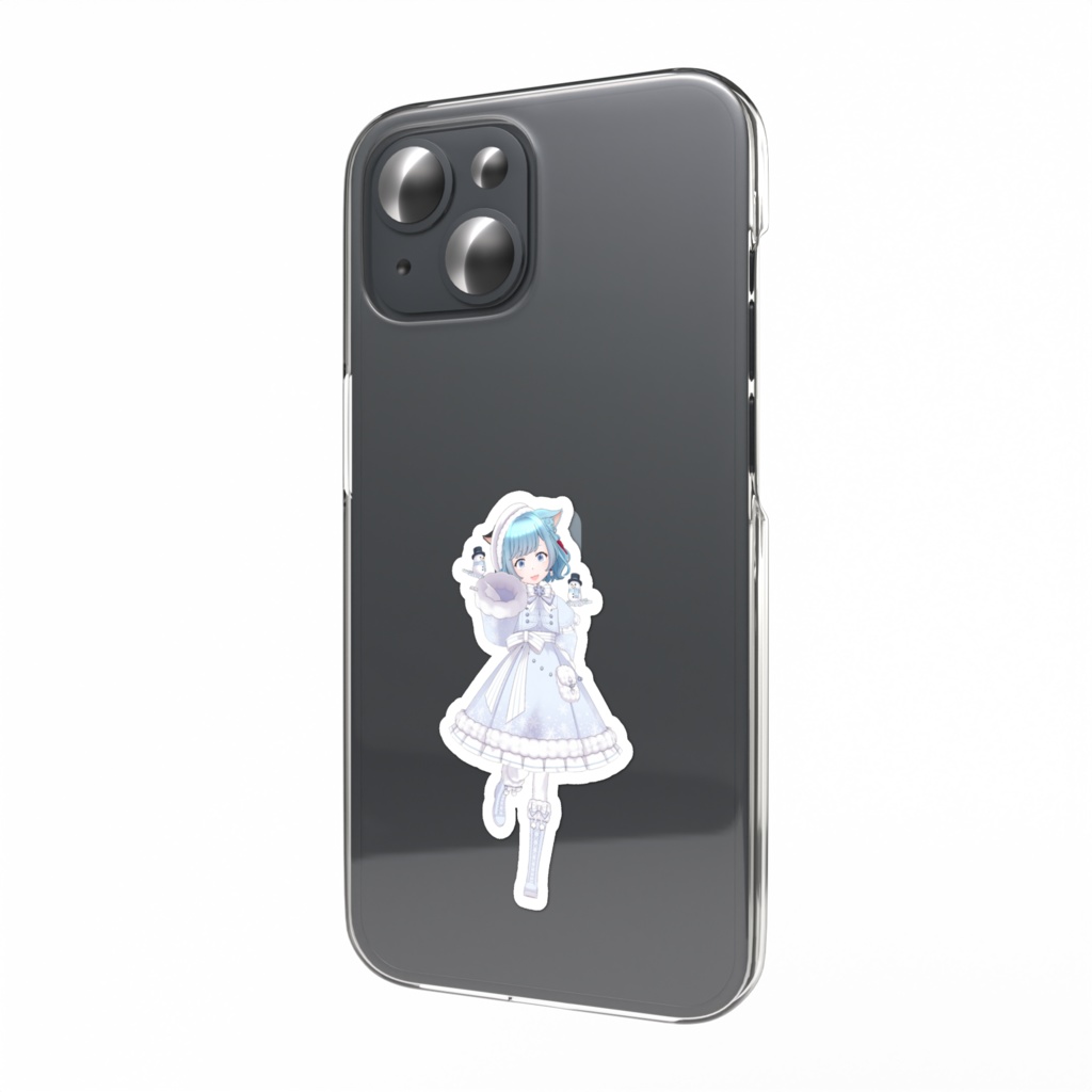 【雪菜 楓】01月記念日-スマホステッカーG0368