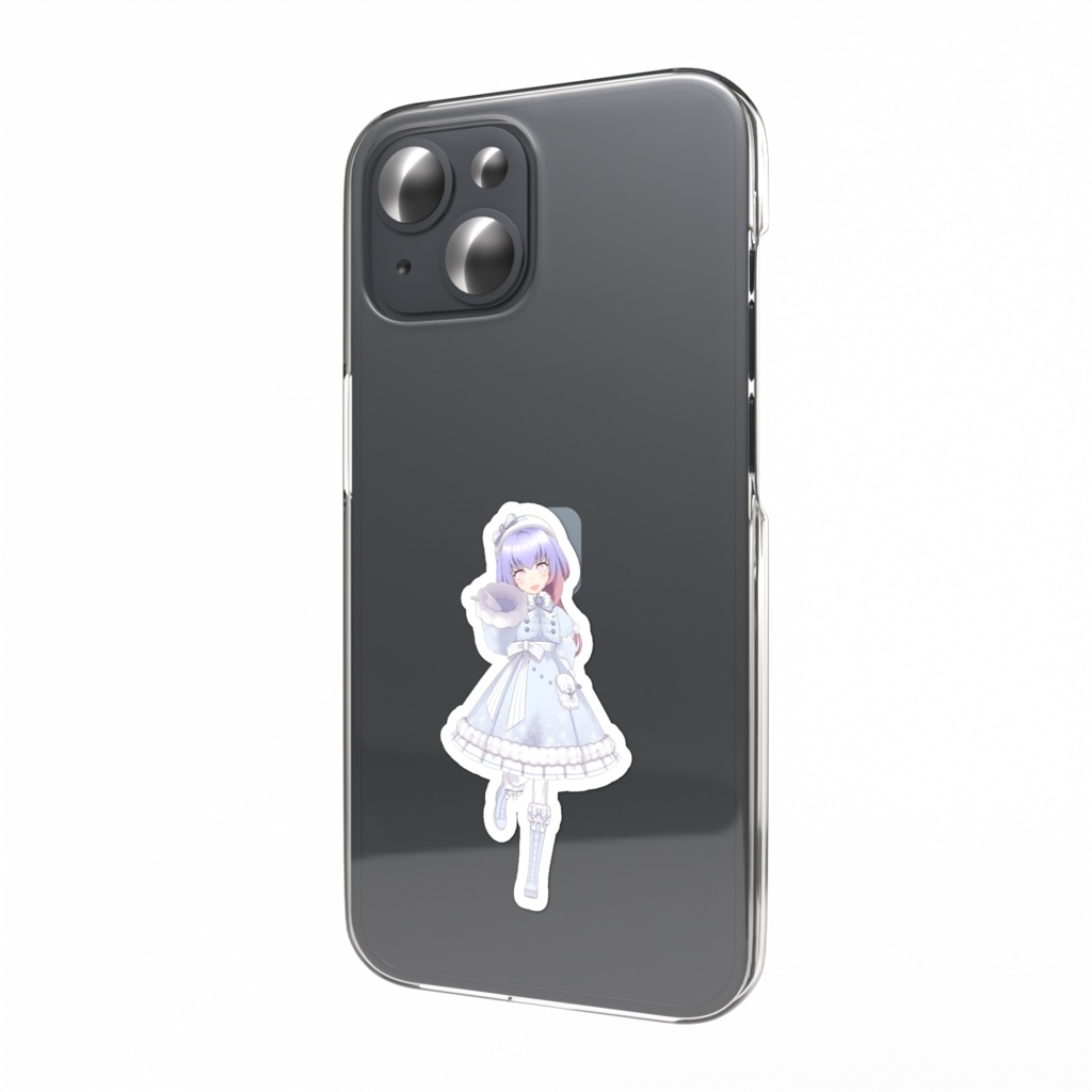 【青珠 緋杏】01月記念日-スマホステッカーG0960