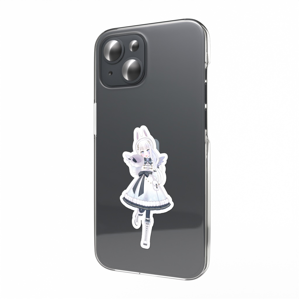 【神夜 叶兎】01月記念日-スマホステッカーG1185