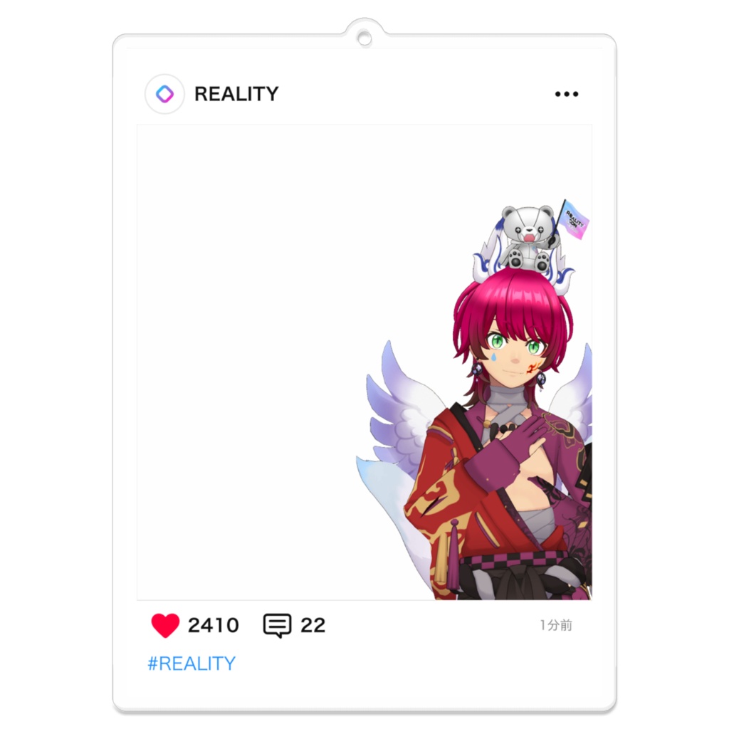 【Ren】01月記念日-フィード風アクキーG1096