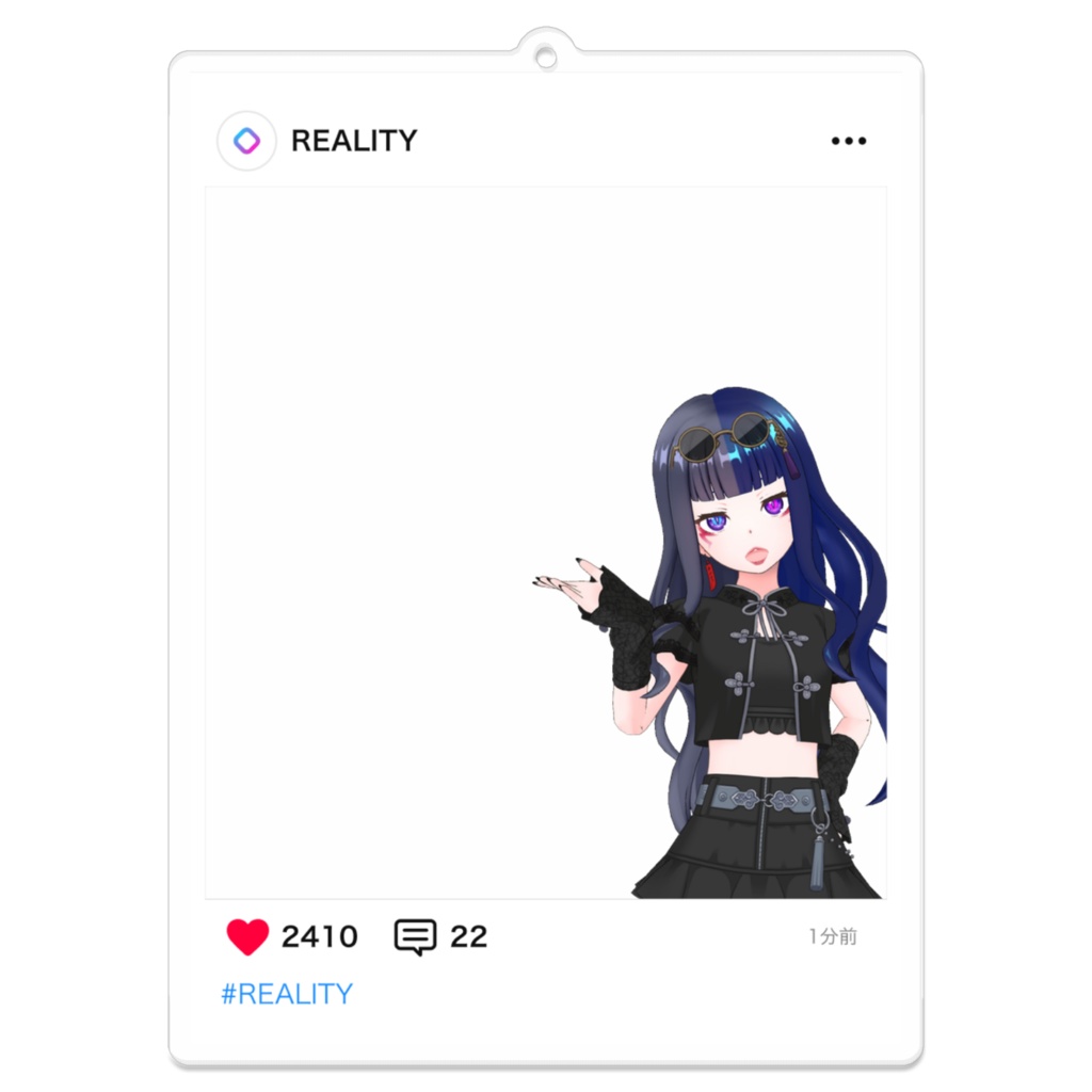 【kuroron】01月記念日-フィード風アクキーG1022