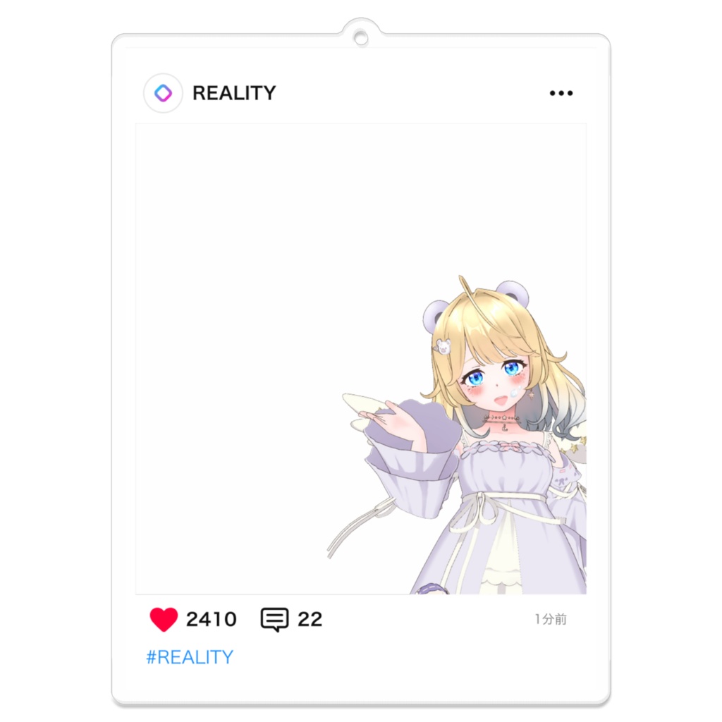 【くまこやまだ。】01月記念日-フィード風アクキーG0045