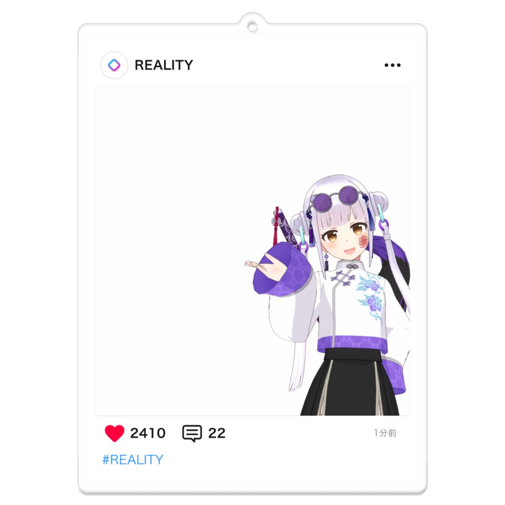 【まみるん】01月記念日-フィード風アクキーG1015