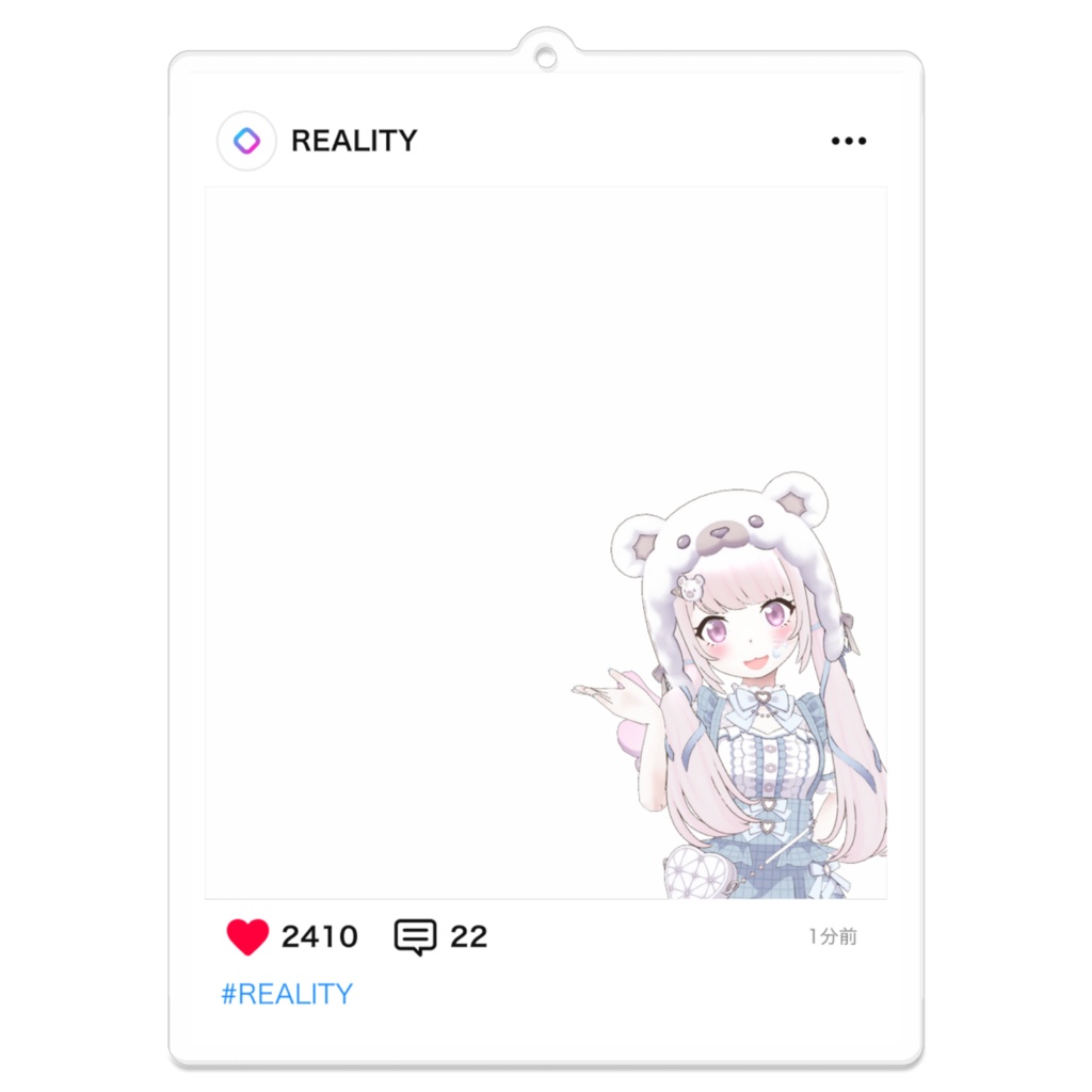 【もぷちゃん。】01月記念日-フィード風アクキーG1099