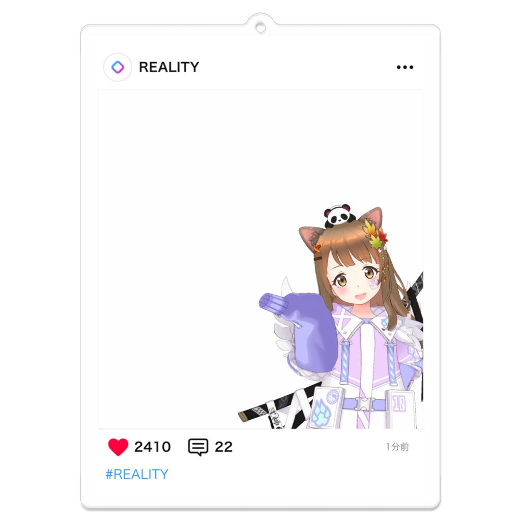 【ゆっか】01月記念日-フィード風アクキーG0741