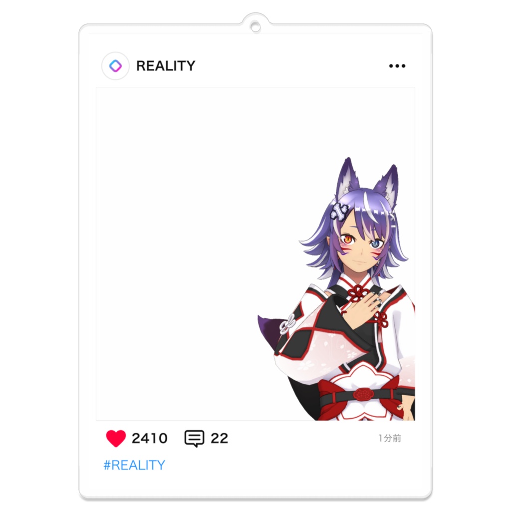 【御形-Gogyo-】01月記念日-フィード風アクキーG0274