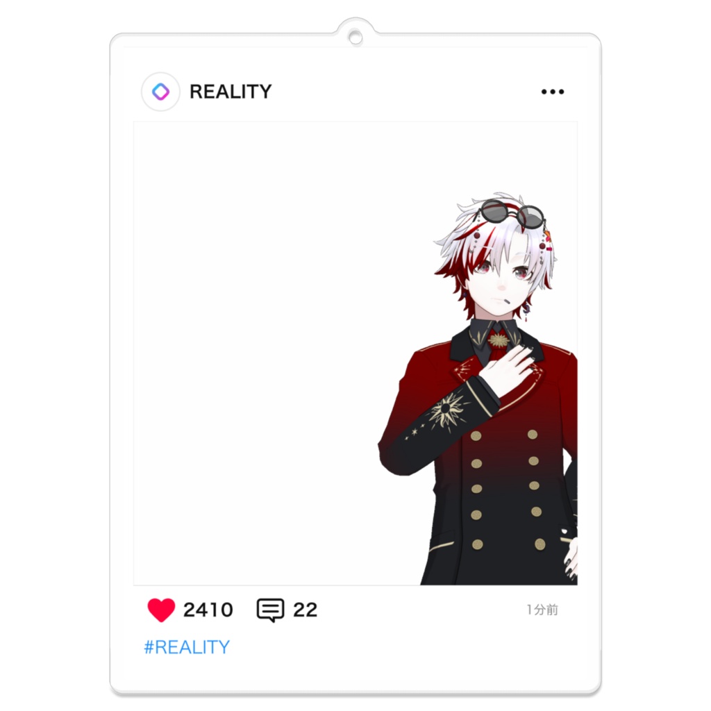 【焔ひのえ】01月記念日-フィード風アクキーG1016