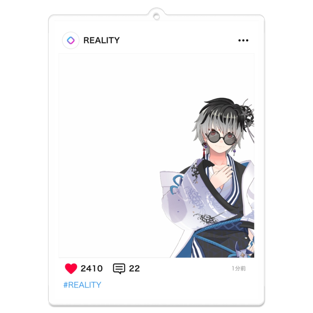 【牡蠣原カイ】01月記念日-フィード風アクキーG0390