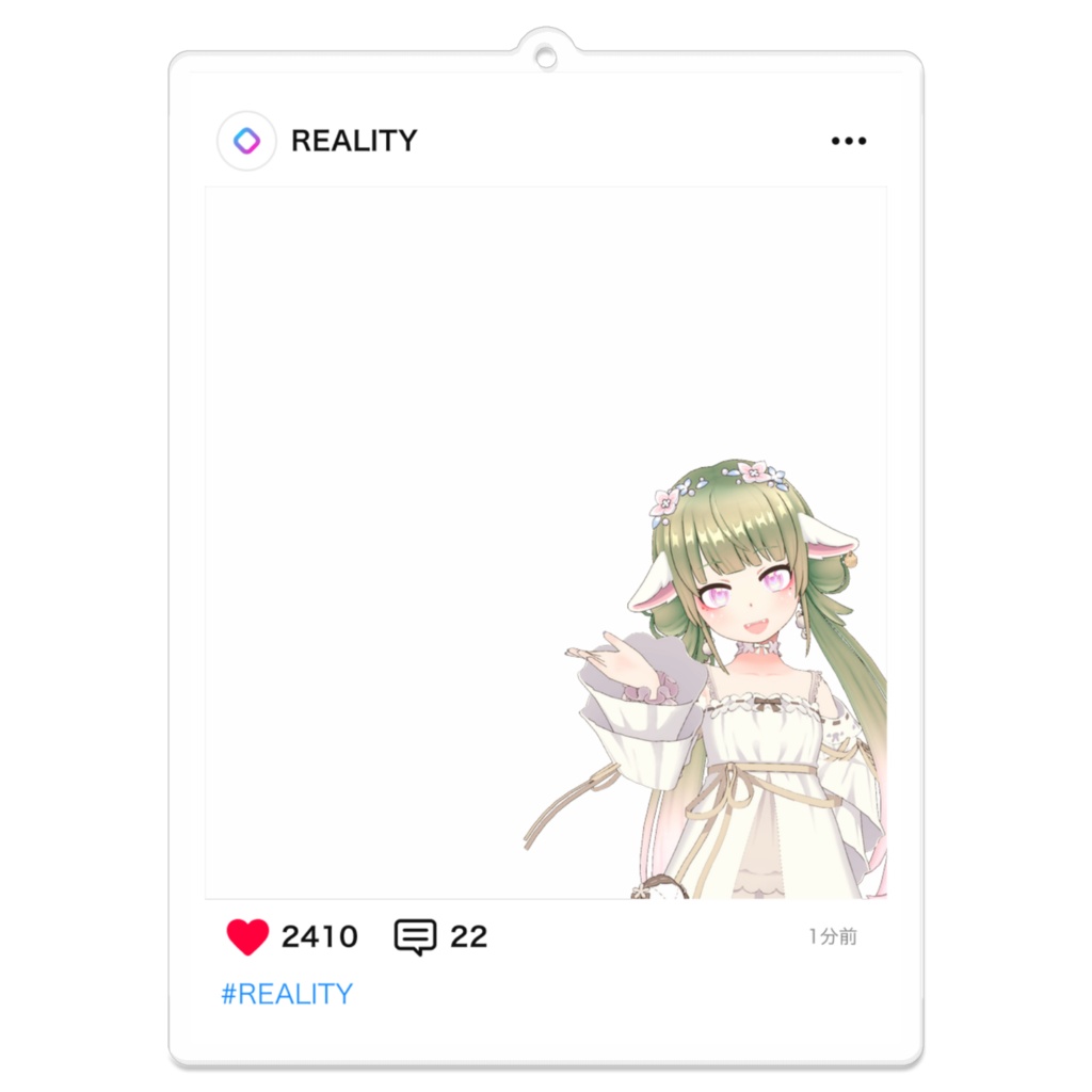 【瑞埜】01月記念日-フィード風アクキーG1093