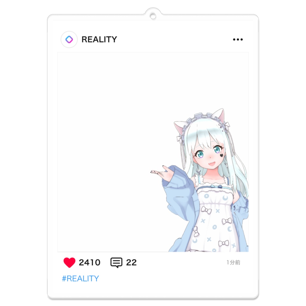 【白羽 うるる】01月記念日-フィード風アクキーG1035