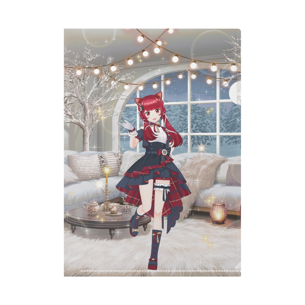 【pamu_nyan】01月記念日-クリアファイル-G1081