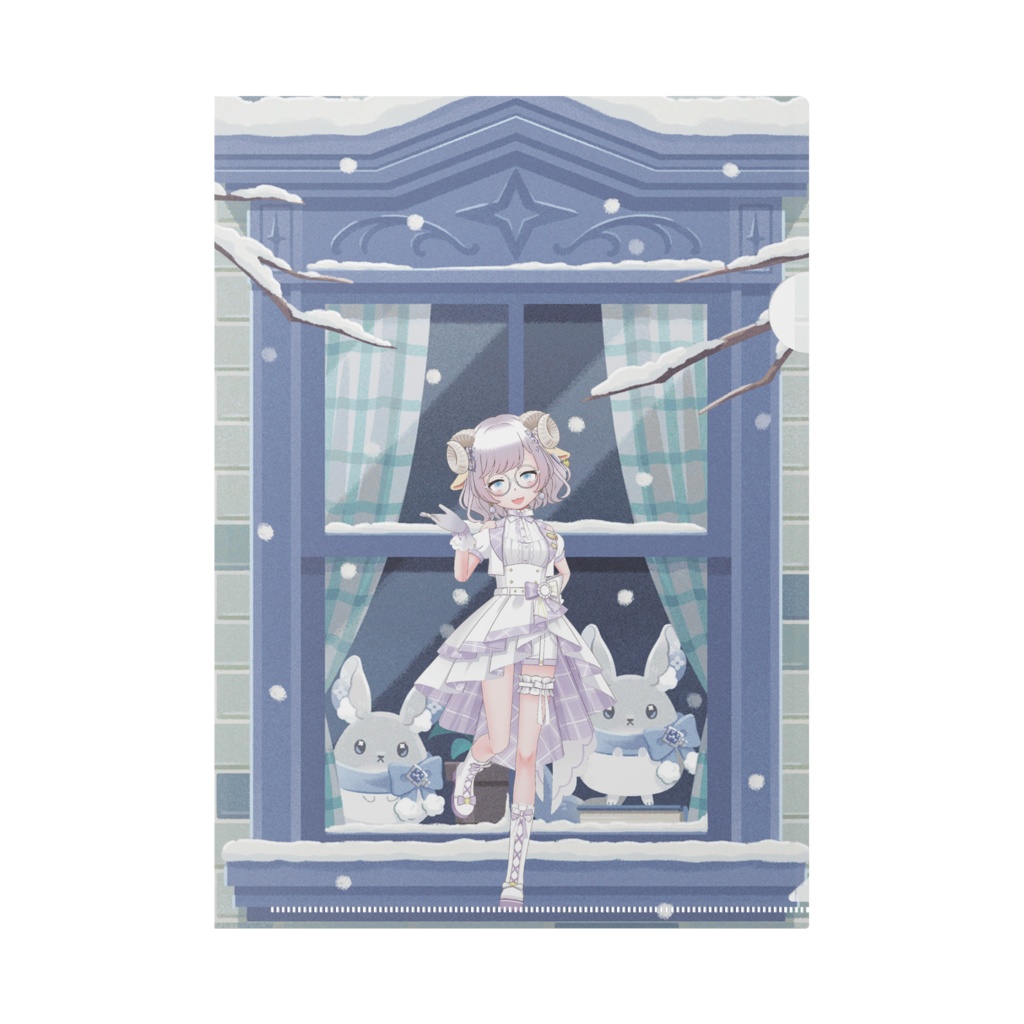 【あわちゃ】01月記念日-クリアファイル-G0496