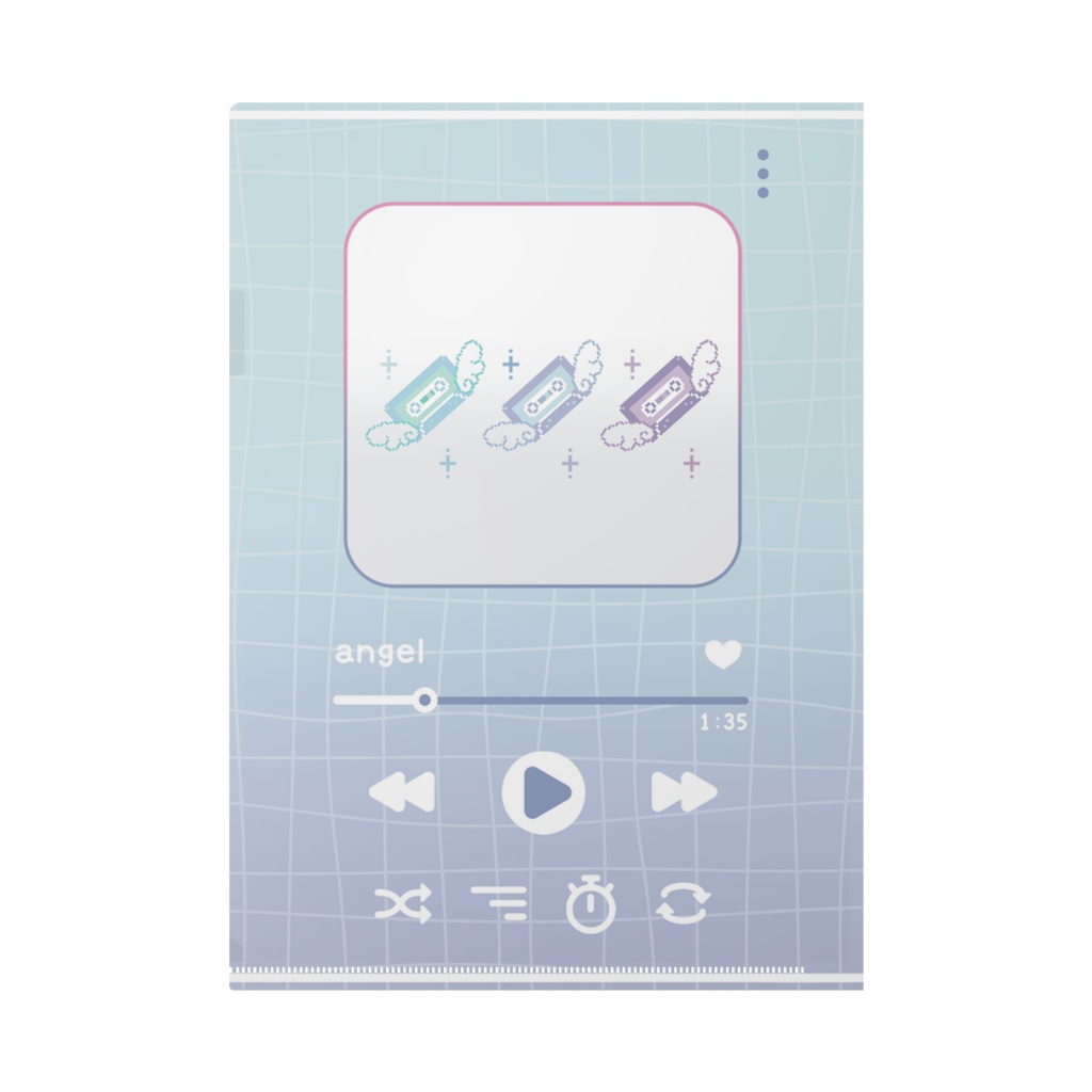 【かわいい Kong】01月記念日-クリアファイル-G0589