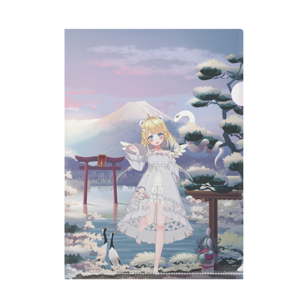 【くまこやまだ。】01月記念日-クリアファイル-G0045