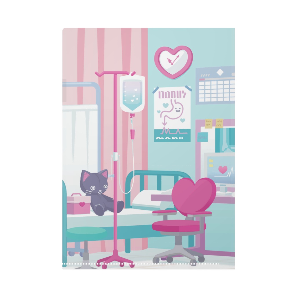 【ここみん 】01月記念日-クリアファイル-G0652