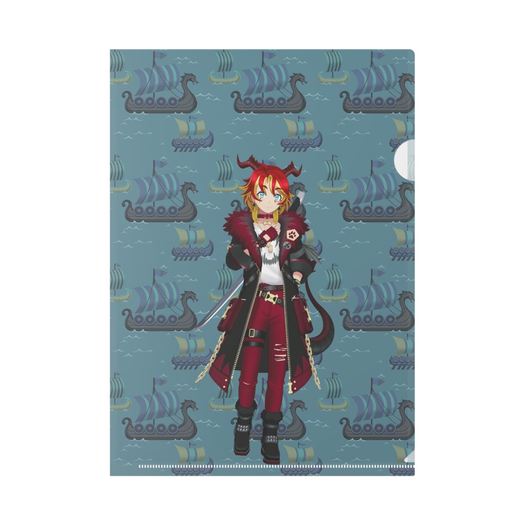 【しょん】01月記念日-クリアファイル-G0403