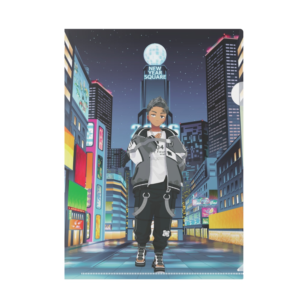 【だーちゃ】01月記念日-クリアファイル-G0068