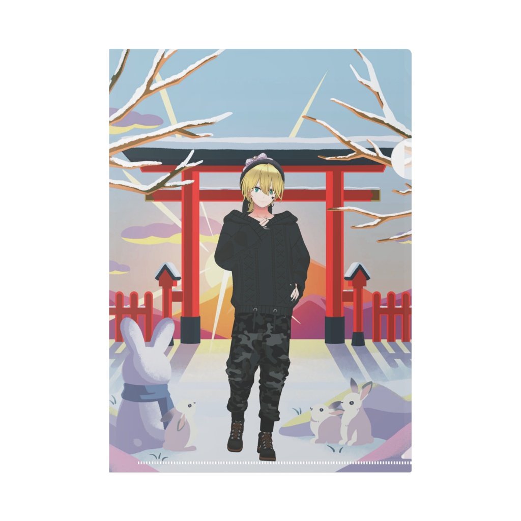 【ちみて】01月記念日-クリアファイル-G1211