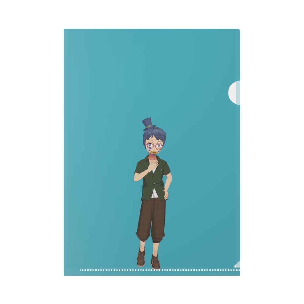 【なぉきティッシュ】01月記念日-クリアファイル-G0831