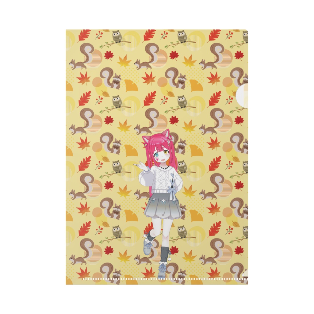 【にゃる】01月記念日-クリアファイル-G1121