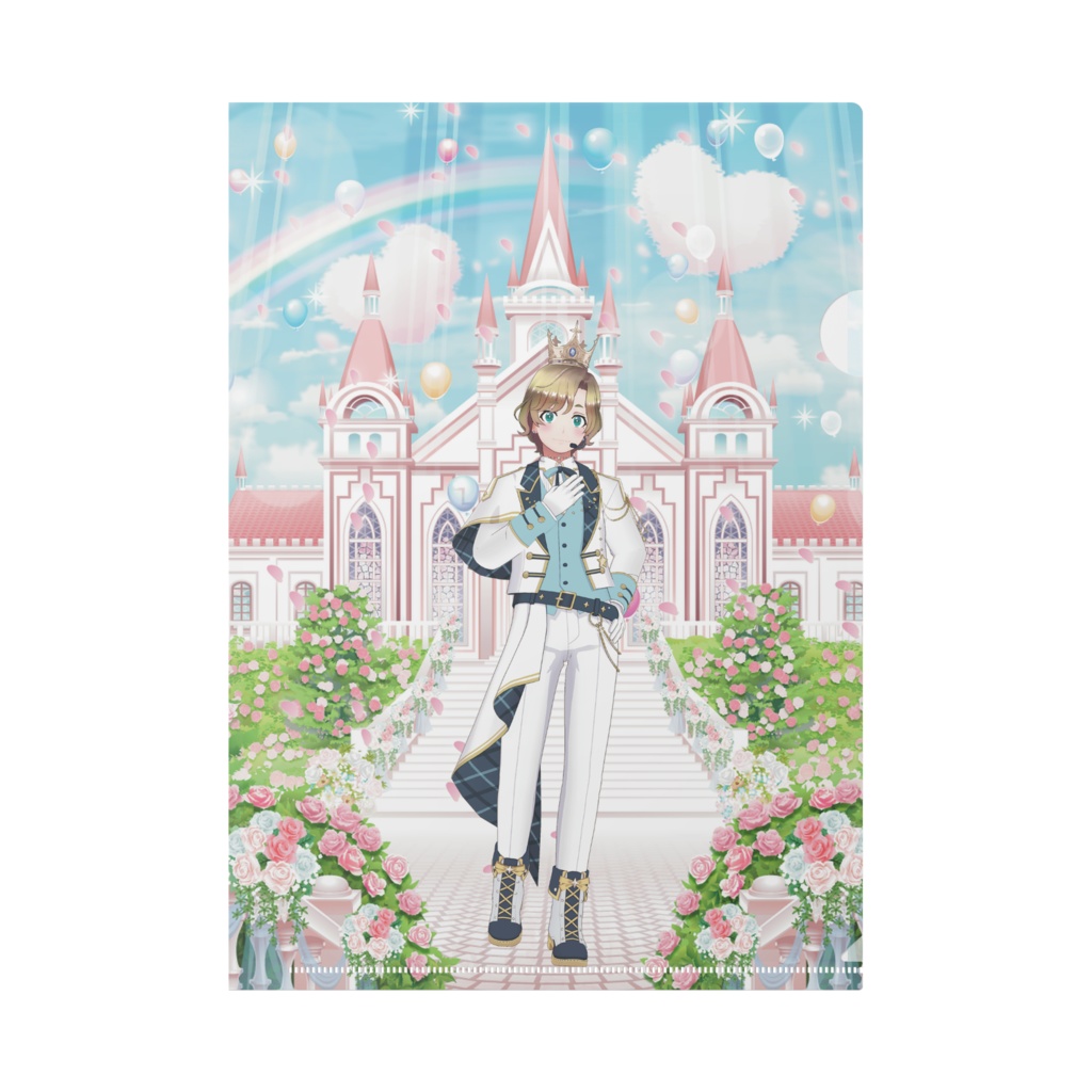 【ぴょん王子】01月記念日-クリアファイル-G0469