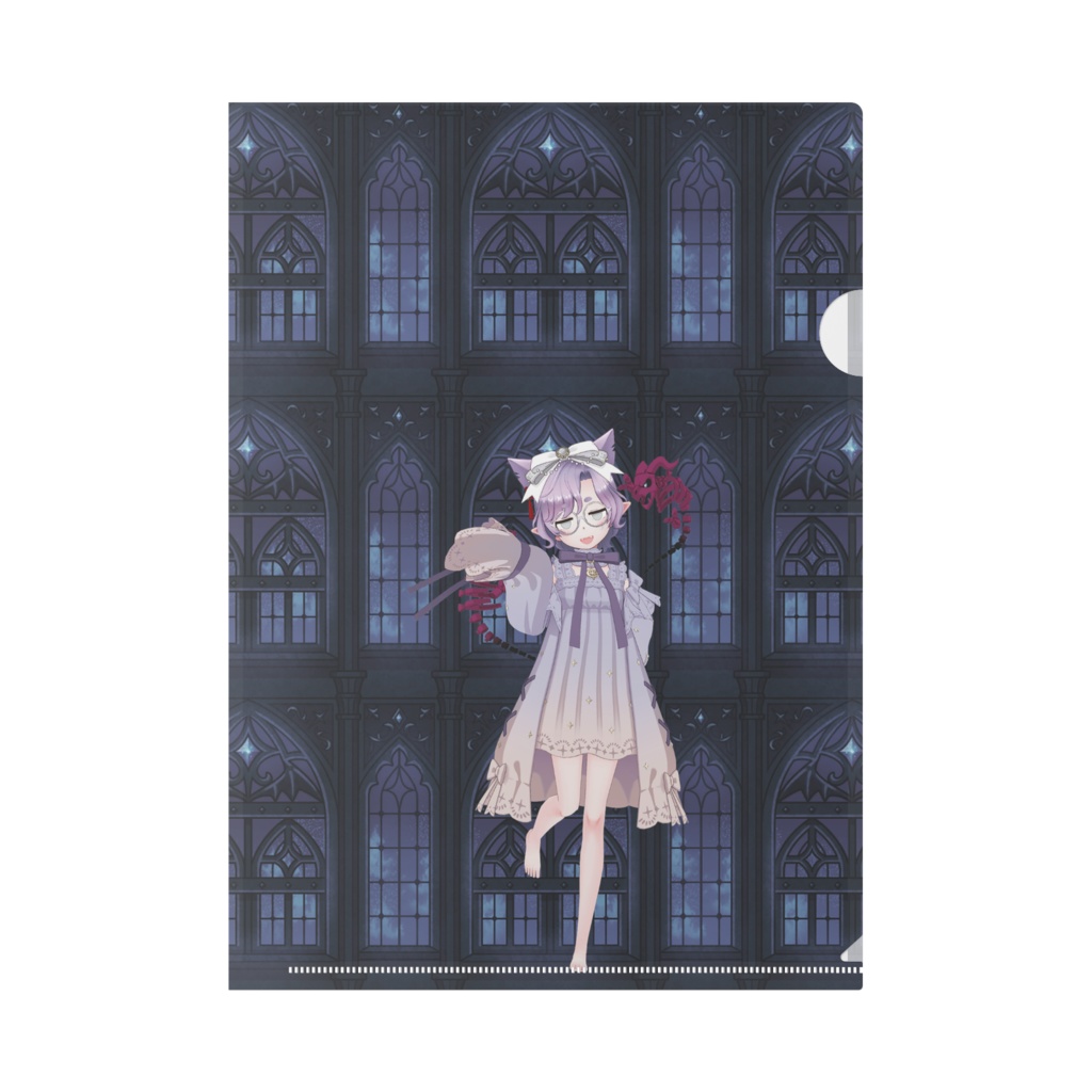 【ふわたくん】01月記念日-クリアファイル-G0352