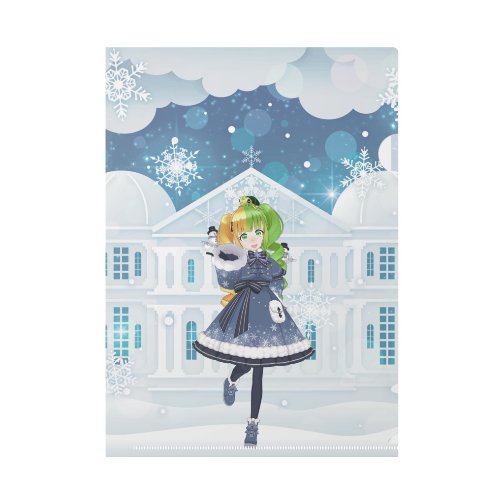 【まめもん】01月記念日-クリアファイル-G0342