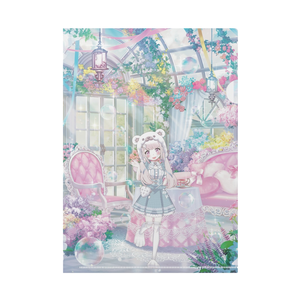 【もぷちゃん。】01月記念日-クリアファイル-G1099