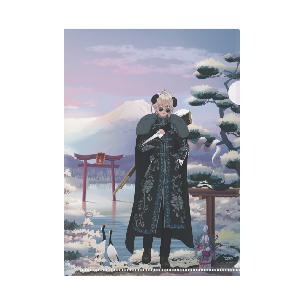 【ゆきるくん】01月記念日-クリアファイル-G0726