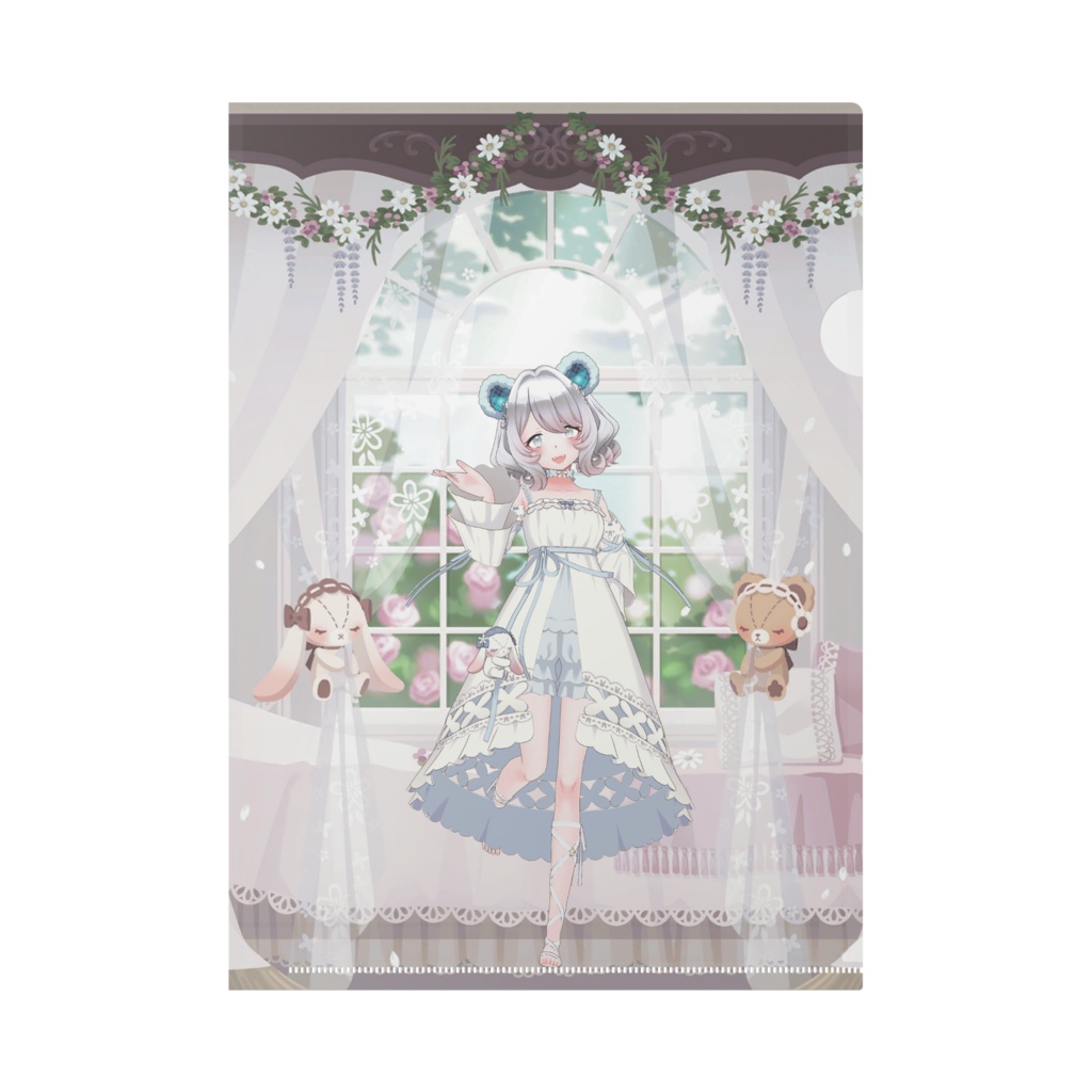 【りっくま】01月記念日-クリアファイル-G0613