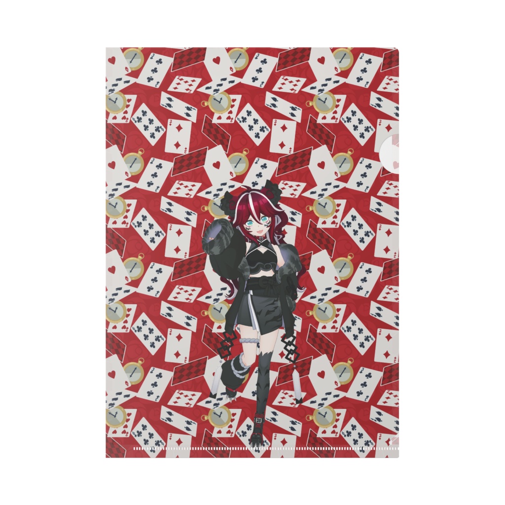 【るあ】01月記念日-クリアファイル-G0984