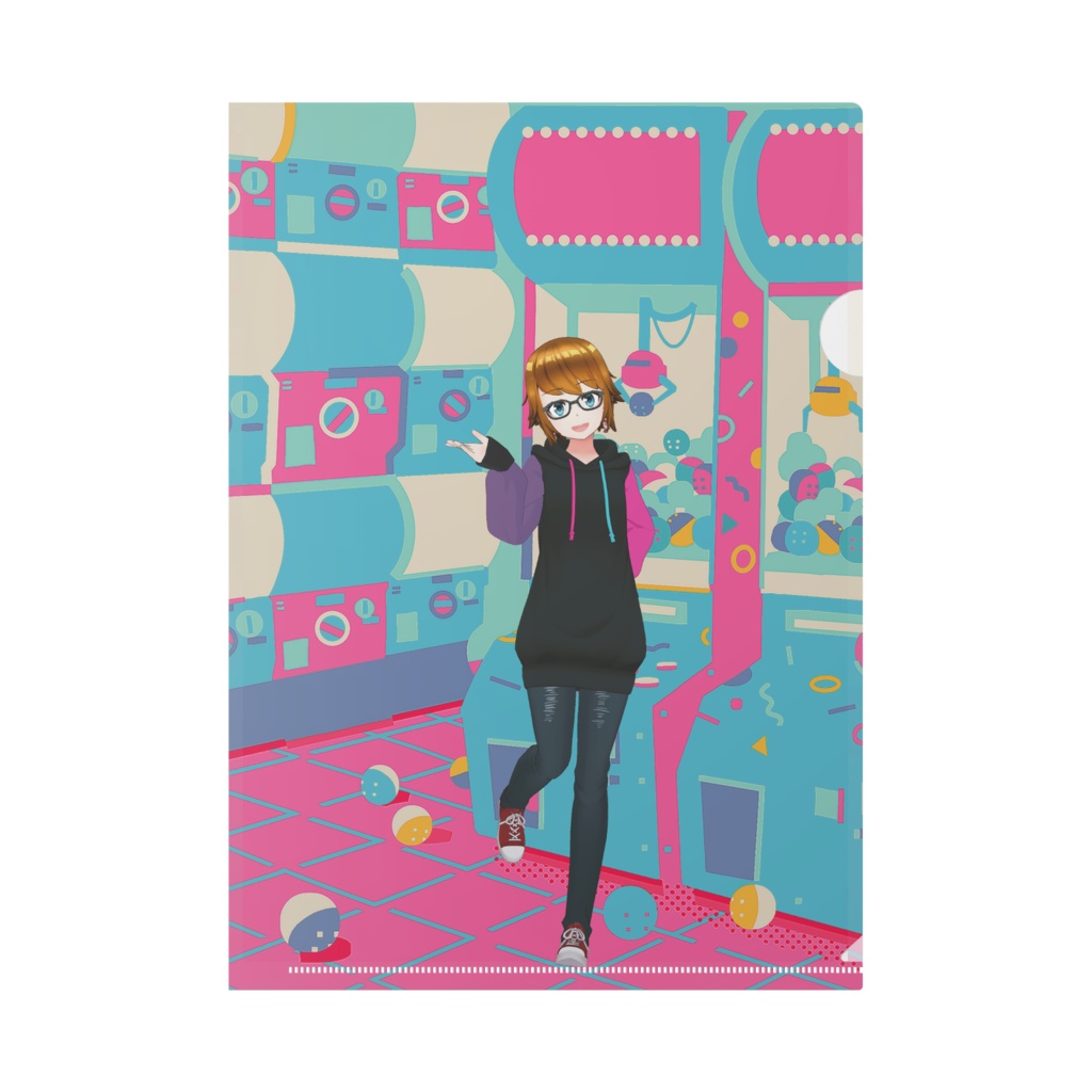 【クリームGAME】01月記念日-クリアファイル-G0880