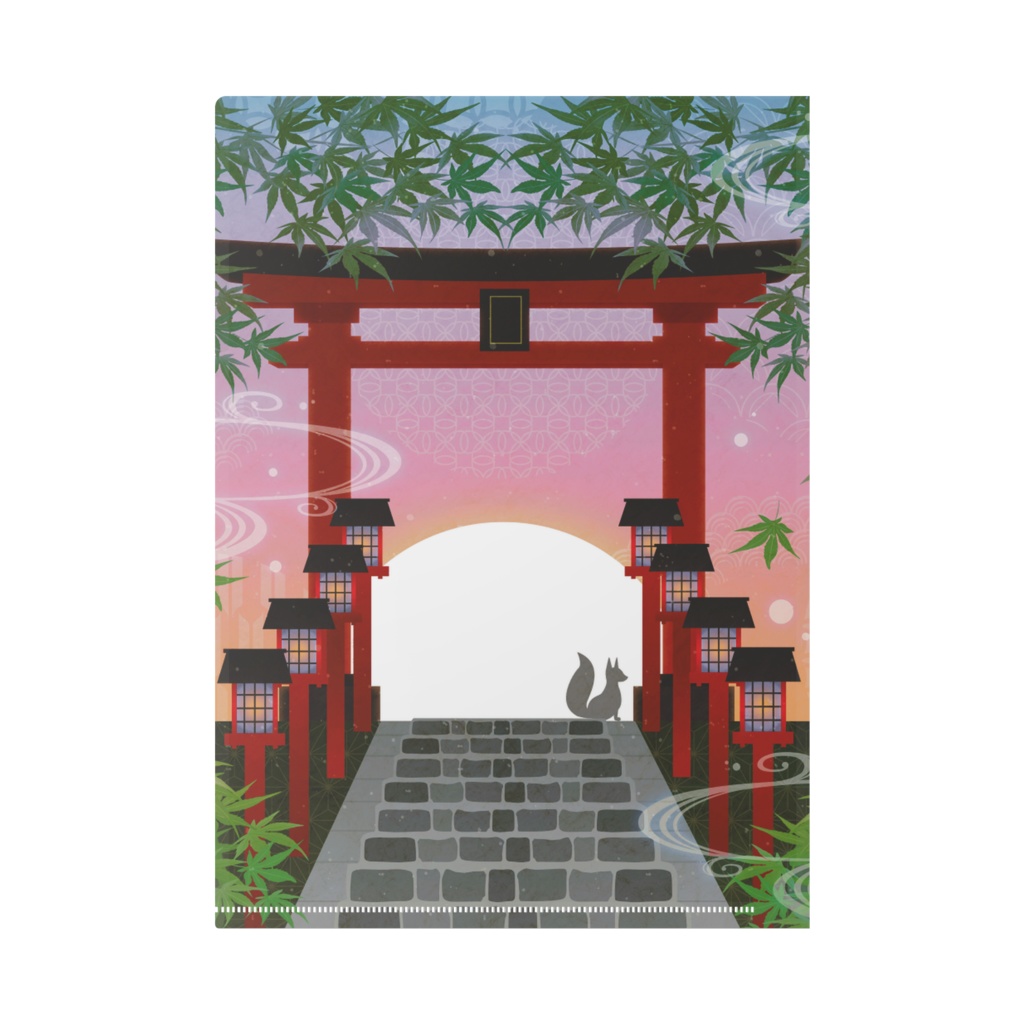 【七福実々花】01月記念日-クリアファイル-G0288