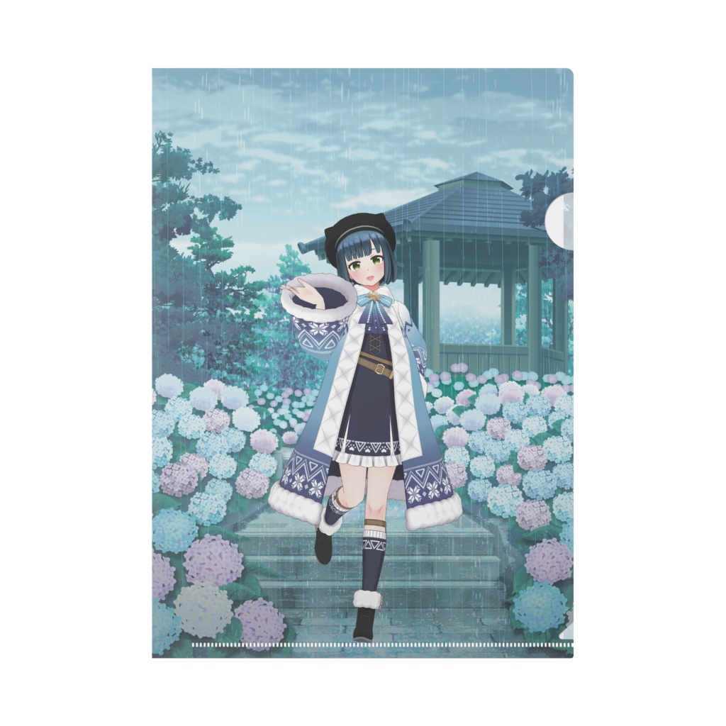 【夜咲 雨】01月記念日-クリアファイル-G0460
