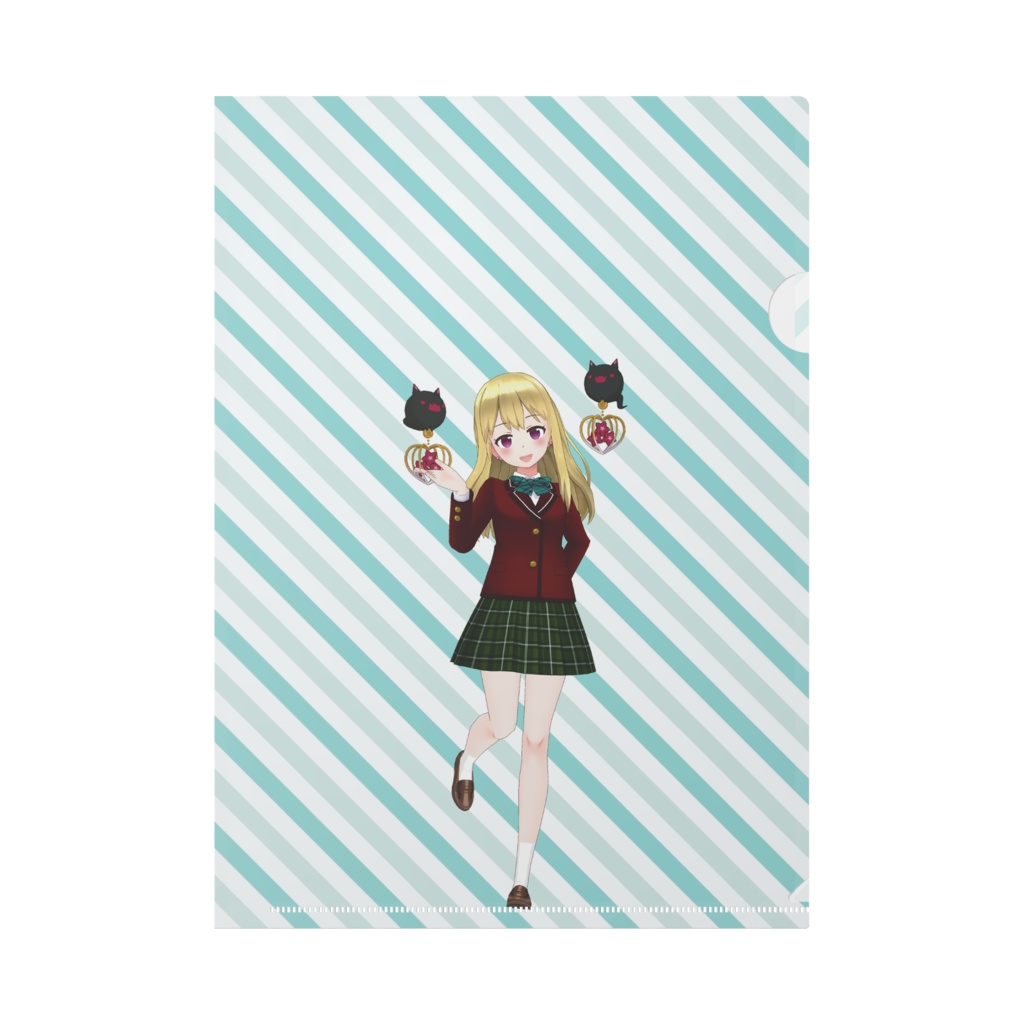 【天扉　日羽里】01月記念日-クリアファイル-G0109