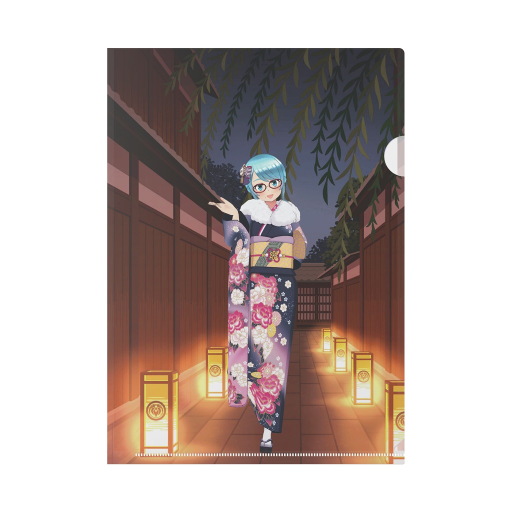 【奈良磨莉子】01月記念日-クリアファイル-G0122