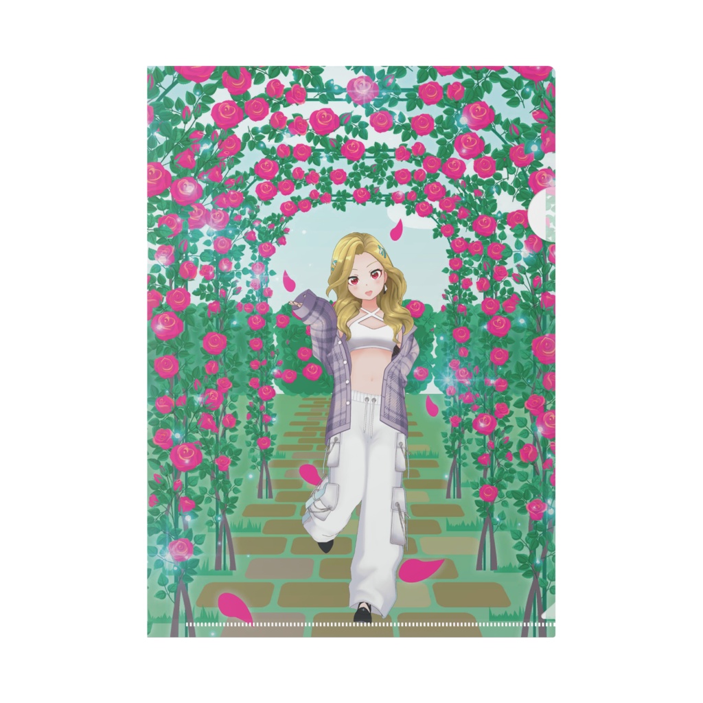 【姫真里 乃夜】01月記念日-クリアファイル-G0067