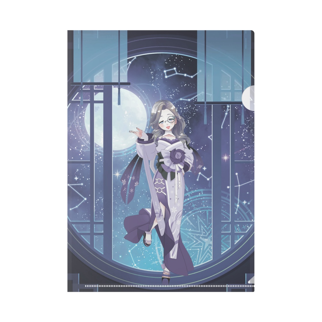 【寝流仔たすく】01月記念日-クリアファイル-G0809