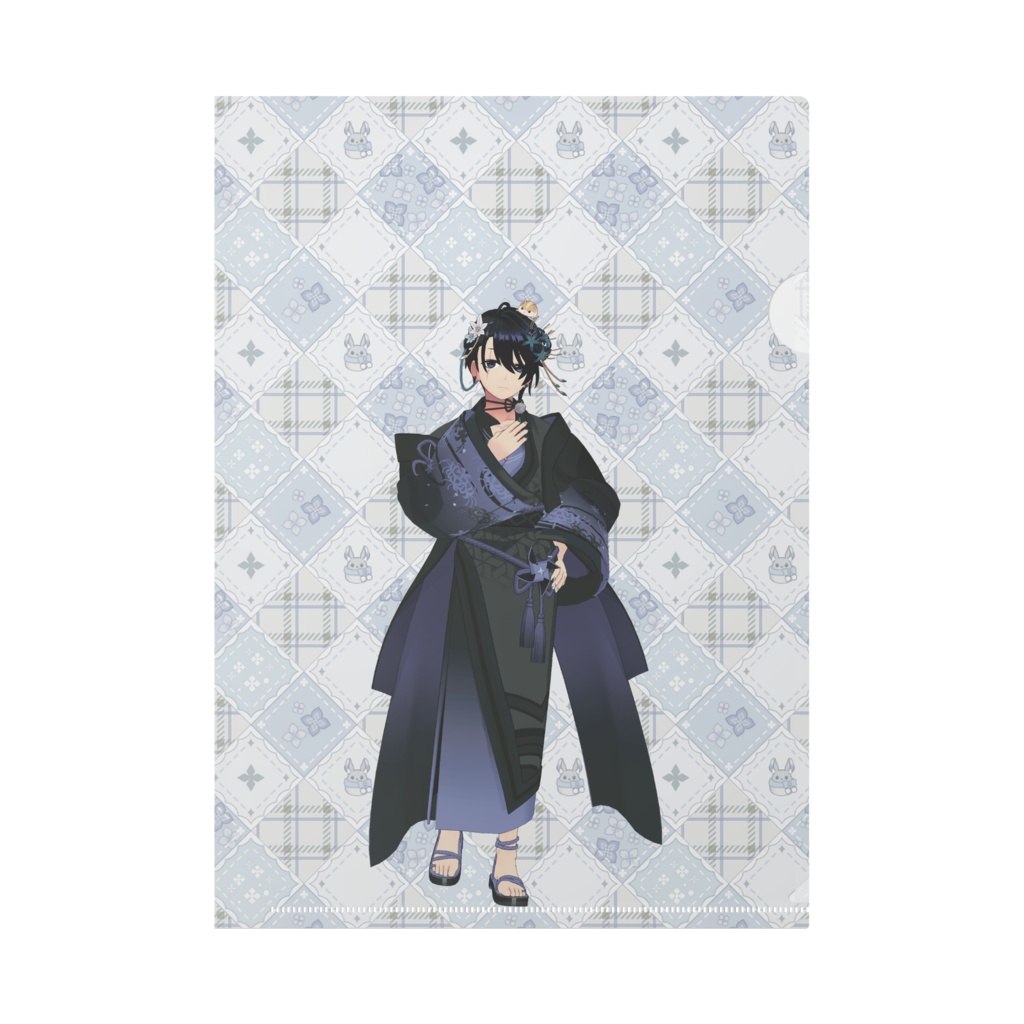 【寝猫 眠】01月記念日-クリアファイル-G0489