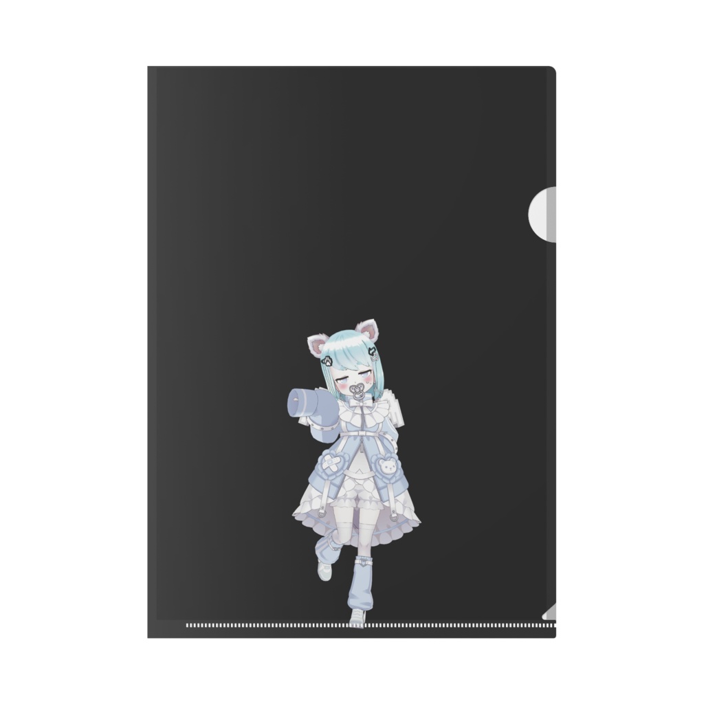 【尾羽にぇ】01月記念日-クリアファイル-G0291