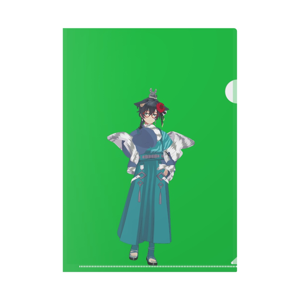 【尾柴井えんげ】01月記念日-クリアファイル-G1004