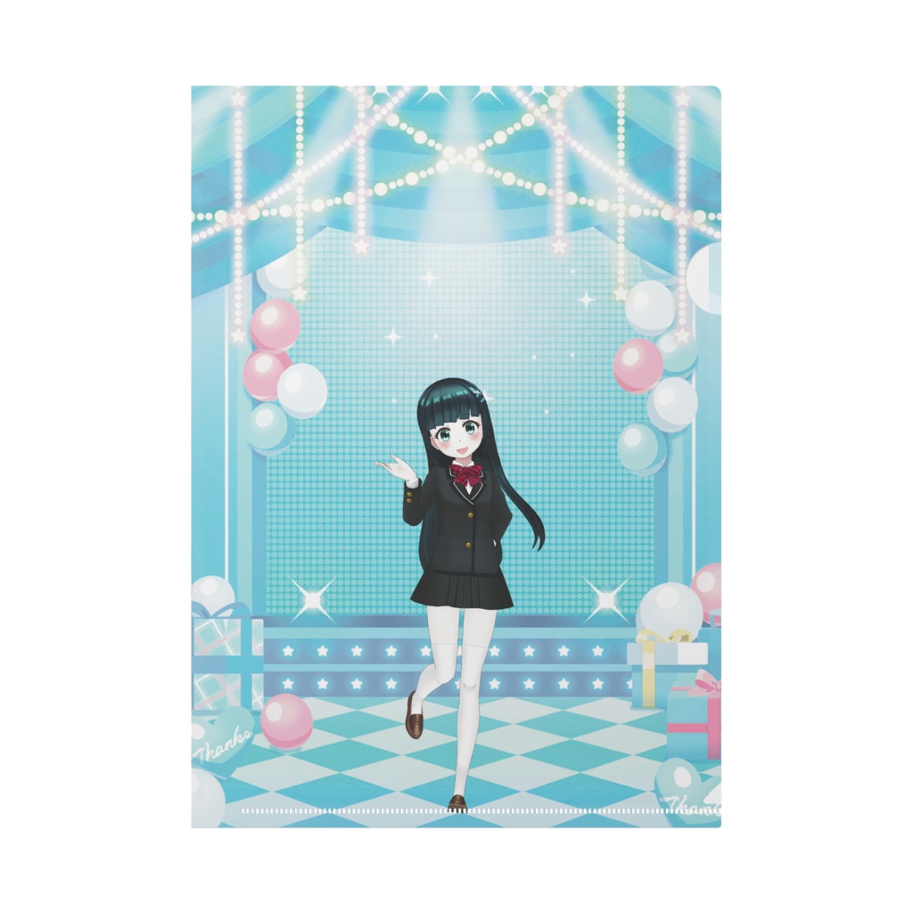 【小鳥遊 ゆい】01月記念日-クリアファイル-G0939