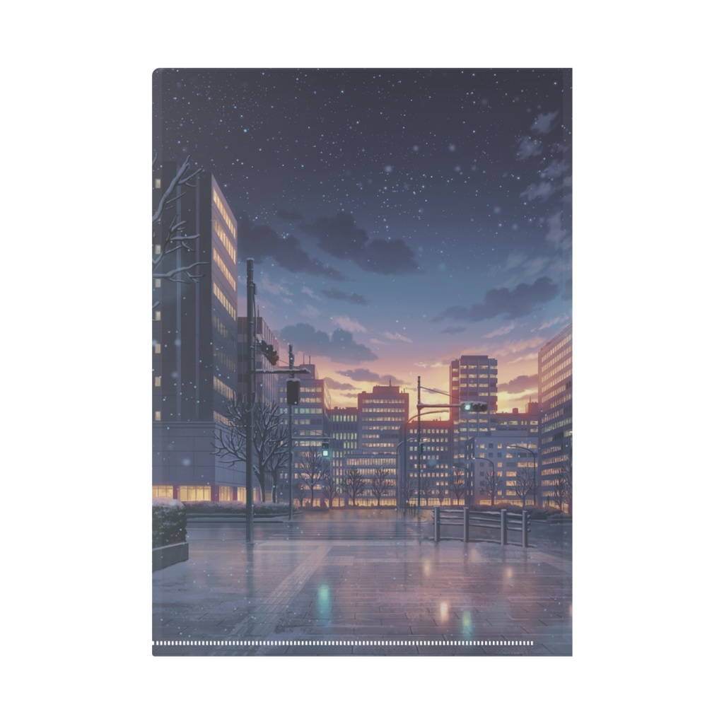 【廻屋りと】01月記念日-クリアファイル-G0364