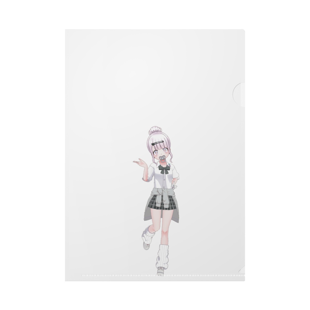 【心晴 兎依】01月記念日-クリアファイル-G1088