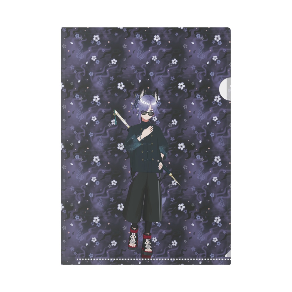 【心雨 九十九】01月記念日-クリアファイル-G0844