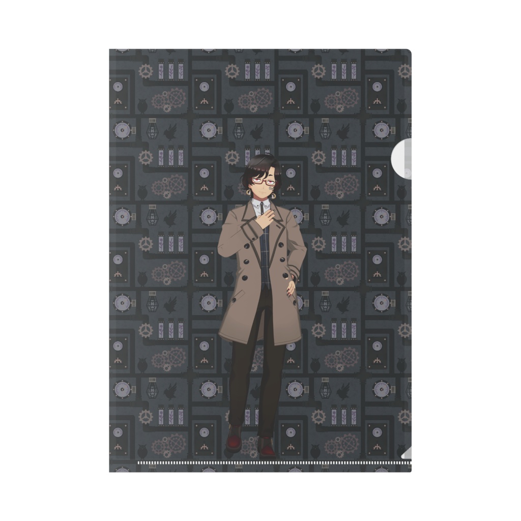 【拝嵜 ノア】01月記念日-クリアファイル-G0577