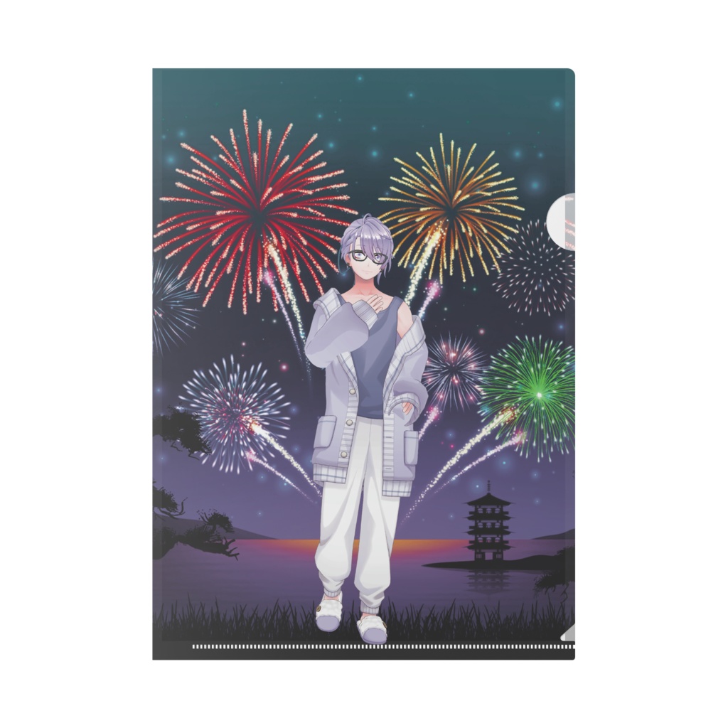 【朱雀　廻】01月記念日-クリアファイル-G0775