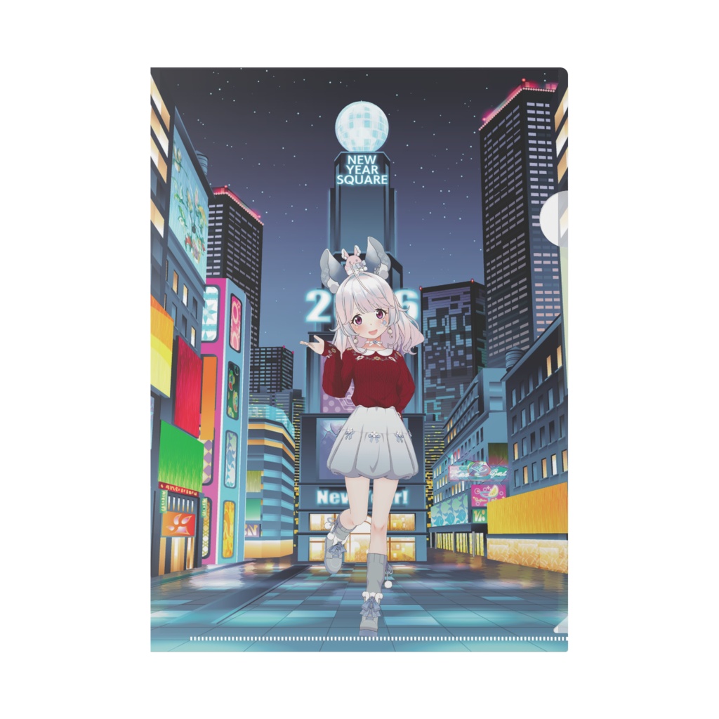 【桜月】01月記念日-クリアファイル-G0259