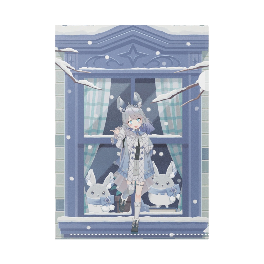 【桜戸 かるまる】01月記念日-クリアファイル-G1075