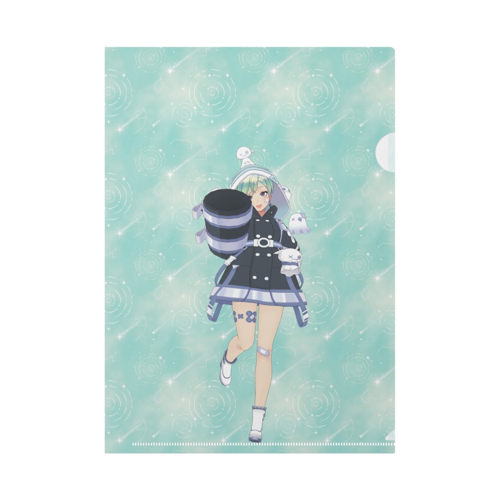 【橘花琉耶】01月記念日-クリアファイル-G0406